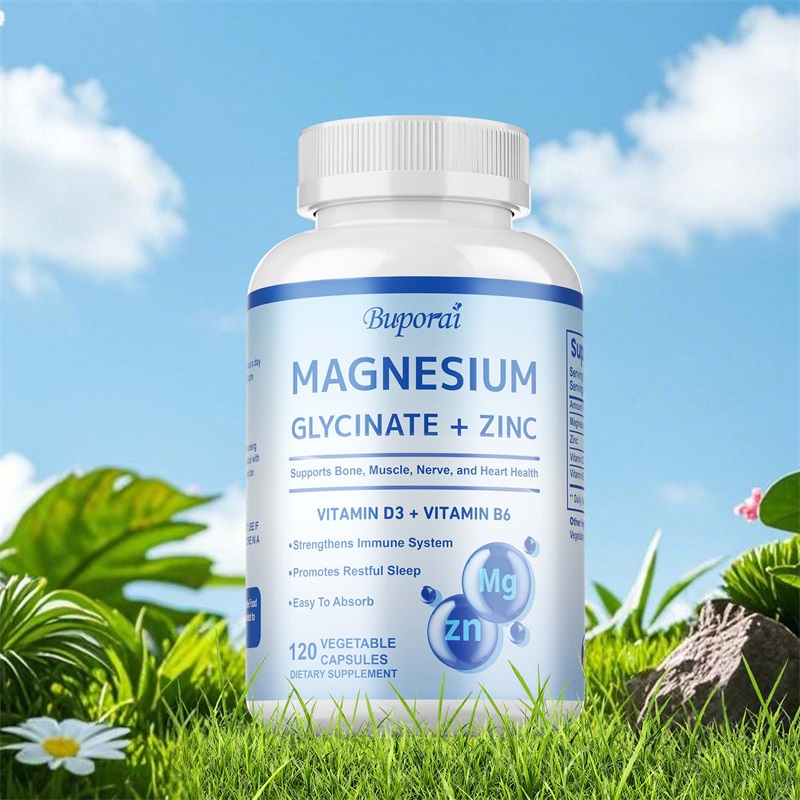 Magnesium Glycinate Capsule - 마그네슘 글리시네이트 + 아연 보충제 -