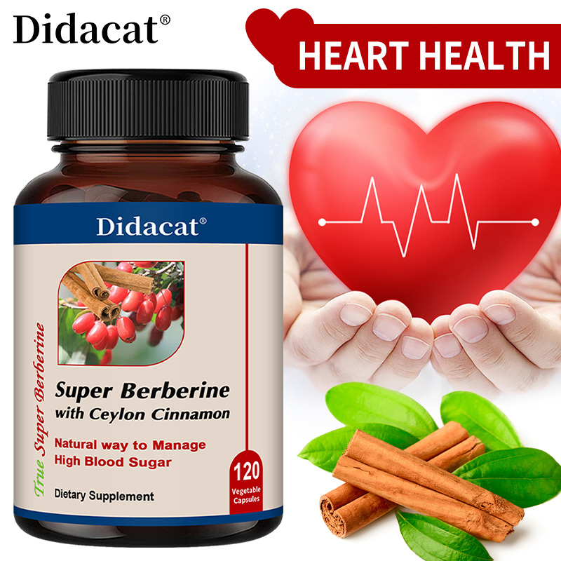 Berberine Hcl Capsule - 세일론 시나몬 캡슐이 함유된 베르베린 HCl,