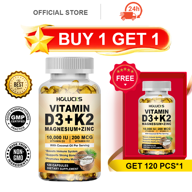 1개 구매 시 1개 무료! 비타민 D3+K2 보충제,  - Magnesium Glycinate Capsule 리뷰 및 가격