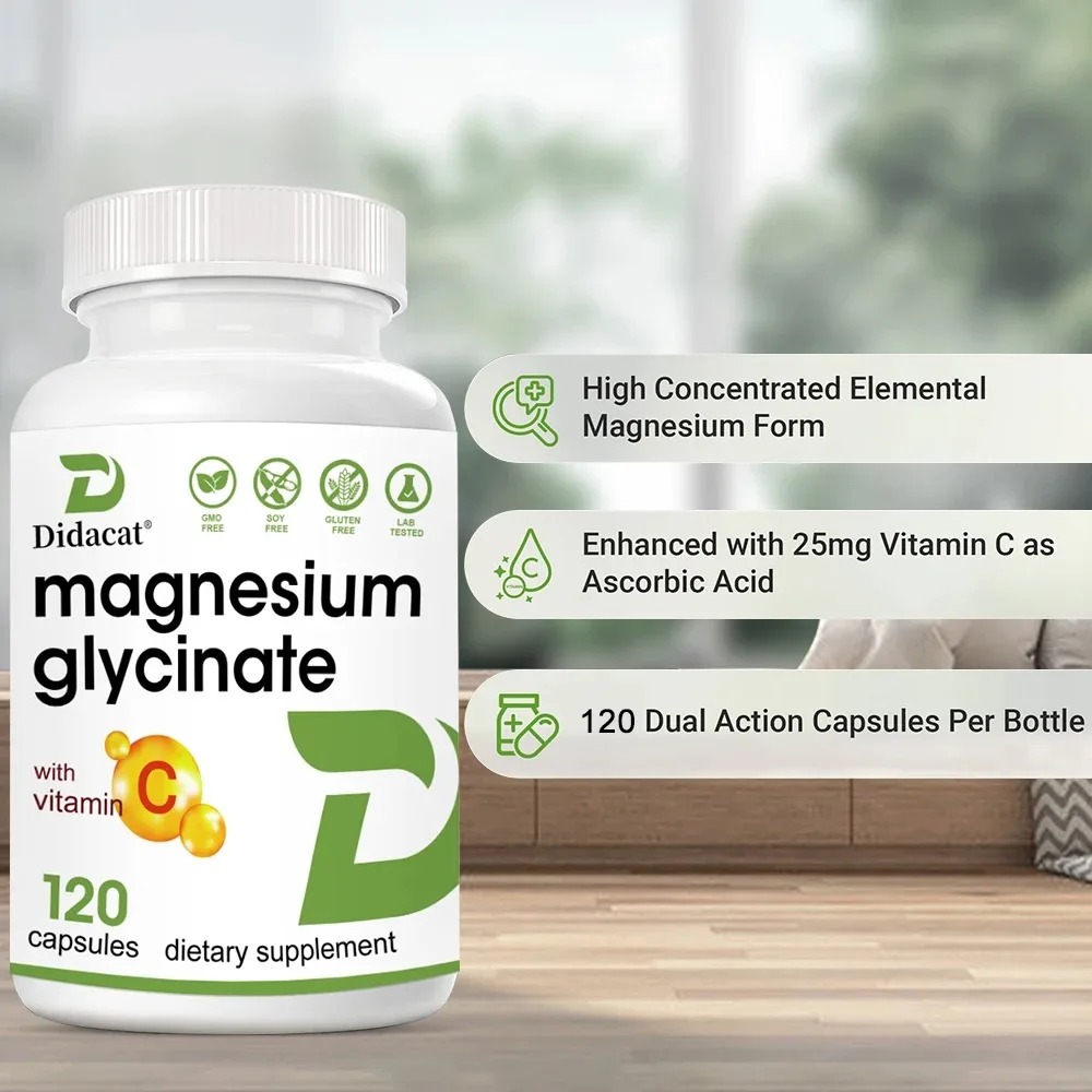 마그네슘 글리시네이트 + 아연 보충 캡슐, 높은 흡수율 - Magnesium Glycinate Capsule 리뷰 및 가격