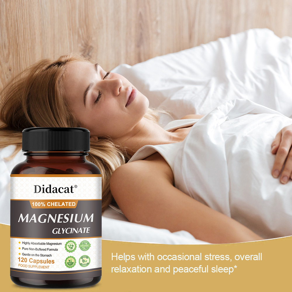 마그네슘 글리시네이트 수면 및 휴식 보조제 캡슐 (남녀 - Magnesium Glycinate Capsule 리뷰 및 가격