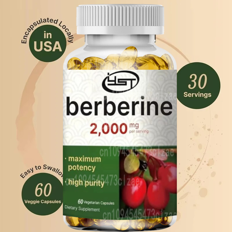 베르베린 보충제 |   채식 캡슐 60개, 순수 아스파 - Berberine Hcl Capsule 리뷰 및 가격