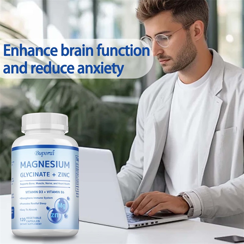 마그네슘 글리시네이트 + 아연 보충제 - 높은 흡수율, - Magnesium Glycinate Capsule 리뷰 및 가격