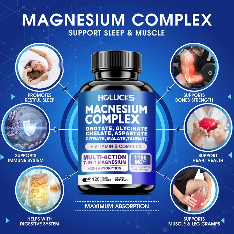 마그네슘 복합체 보충제, 비타민 C, E, B1, B2 - Magnesium Glycinate Capsule 리뷰 및 가격
