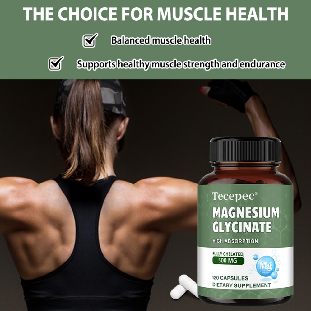 마그네슘 글리시네이트 보충제, 깊은 수면 및 스트레스  - Magnesium Glycinate Capsule 리뷰 및 가격