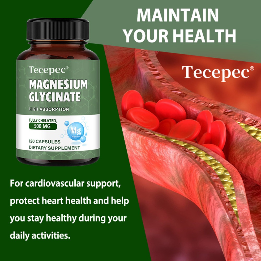 마그네슘 글리시네이트 보충제, 깊은 수면 및 스트레스  - Magnesium Glycinate Capsule 리뷰 및 가격